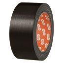 【5/25は!ポイント9倍】 (まとめ) TANOSEE 布テープ(カラー) 50mm×25m 黒 1巻 (×15セット)(4)