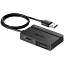 【5/1は! ポイント10倍】 バッファロー(サプライ) USB3.0 マルチカードリーダー スタンダード ブラック BSCR100U3BK(2)