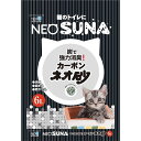 【タイムセール ポイント5倍】 (まとめ) ネオ砂カーボン6L (猫砂)(ペット用品) (×8セット)