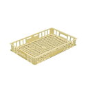 【タイムセール ポイント5倍】 (10個セット) トレー・めんコンテナー/食品用コンテナー (10L アイボリー) MK-13(代引不可)