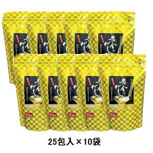 【ポイント8倍+マラソン】 (10袋)お料理帖付!6種類の国産原料使用!『黄金のだし』25包入×10袋(代引不可)