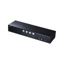 【タイムセール ポイント5倍】 サンワサプライ DisplayPort対応パソコン自動切替器(4:1) SW-KVM4HDPU