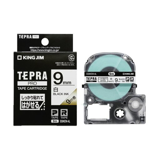 【タイムセール ポイント5倍】 (まとめ)キングジム テプラ PRO テープカートリッジ しっかり貼れてはがせるラベル 9mm 白/黒文字 SS9KEW-AL 1個 (×5セット) 【タイムセール ポイント5倍】 (まとめ)キングジム テプラ PRO テープカートリッジ しっかり貼れてはがせるラベル 9mm 白/黒文字 SS9KEW-AL 1個 (×5セット)