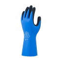 【タイムセール ポイント5倍】 ショーワグローブ No.378Plusニトローブ W+(ダブリュープラス) XL ブルー NO.378PLUS-XL 1セット(...