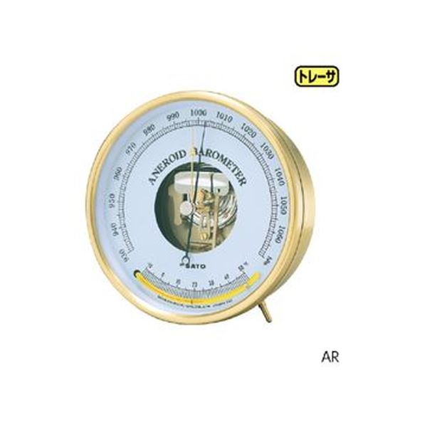 ※代引き不可※北海道、沖縄、離島の送料は別途お見積り※手配完了後はキャンセルやご返品をお受けすることは出来ません。■商品内容●気象観測にも使用される、真ちゅう製フレームの本格的な気圧計です。■商品スペック●測定範囲 気圧：930〜1070hPa　温度：‐10〜50℃ ●精度 気圧：±1hPa（980〜1020hPa） ±3hPa（その他）　温度：±2℃ ●大きさ 158φ×50mm　約690g■送料・配送についての注意事項●本商品の出荷目安は【1 - 3営業日　※土日・祝除く】となります。●お取り寄せ商品のため、稀にご注文入れ違い等により欠品・遅延となる場合がございます。●本商品は仕入元より配送となるため、沖縄・離島への配送はできません。
