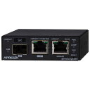 【タイムセール ポイント5倍】 ApresiaLightMC-SX SNMP管理機能付メディアコンバーター10/100/1000M、MMF2芯、最大550m伝送...