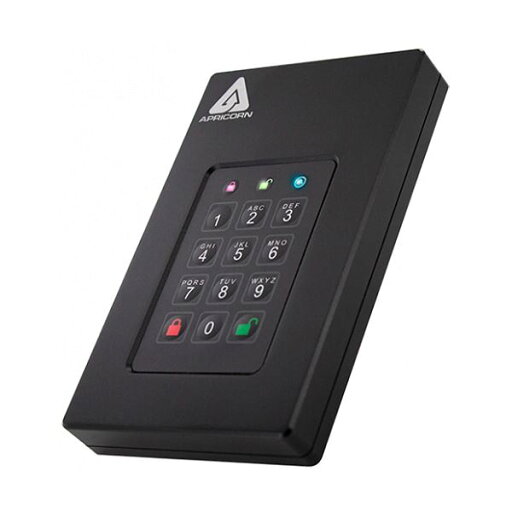 【5/20 ポイント8倍】 Apricorn AegisFortress L3 暗証番号対応ポータブルSSD 1TB AFL3-S1TB 1台 【5/20 ポイント8倍】 Apricorn AegisFortress L3 暗証番号対応ポータブルSSD 1TB AFL3-S1TB 1台