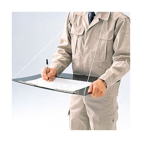 【ポイント5倍！】 （まとめ）ライオン事務器 アート用箋挾 B5タテ黒 No.10 1枚 （×10セット）