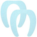 【タイムセール ポイント5倍】 (まとめ) 便座シート/吸着べんざシート (ブルー 2組入) 洗える トイレ用品 『レック ぴたQ』 (72個セット)