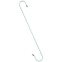 【タイムセール ポイント5倍】 (まとめ) S字フック/フリーフック (50cm 2個入) ロングタイプ 大型 (×24個セット)