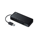 【タイムセール ポイント5倍】 サンワサプライ USB3.1-HDMIディスプレイアダプタ(4K対応・ 2出力・LAN-ポート付き) USB-CVU3HD3