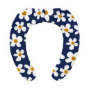 【タイムセール ポイント5倍】 (まとめ) 便座シート/吸着べんざシート (デイジー ブルー) トイレ用品 『ぴたQ』 (72個セット)