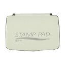 【タイムセール ポイント5倍】 (まとめ) サンビー スタンプ台 顔料系 中型 銀 SA-29 1個 (×10セット)