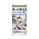 【タイムセール ポイント5倍】 (まとめ) 日本製紙クレシア スコッティ 洗って使えるペーパータオル (×5セット)