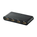 【タイムセール ポイント5倍】 (まとめ)エレコムHDMI切替器(環境配慮パッケージ) 3ポート(入力:3、出力:1) DH-SW31BK/E 1個(×2セット...
