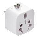 【タイムセール ポイント5倍】 (まとめ)カシムラ 国内用マルチ変換プラグB/BF/B3/C/O/O2/SE-A WP-77J 1個(×3セット)