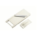 【タイムセール ポイント5倍】 厚み調節 スライサー 275×105×22mm ステンレス 安全ホルダー付き 日本製 〔キッチン用品 台所用品 調理器具 料理道...
