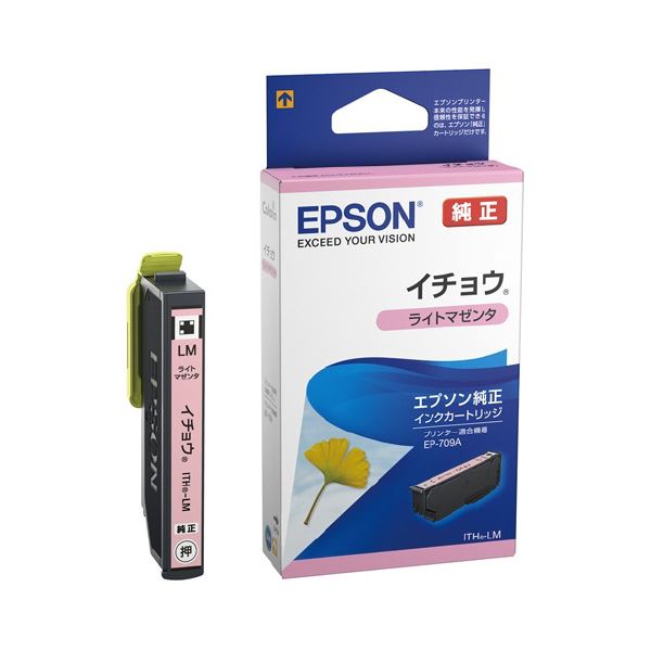 ※代引き不可※北海道、沖縄、離島の送料は別途お見積り※手配完了後はキャンセルやご返品をお受けすることは出来ません。■サイズ・色違い・関連商品■ブラック■シアン■マゼンタ■イエロー■ライトシアン■ライトマゼンタ[当ページ]■商品内容【ご注意事項】この商品は下記内容×5セットでお届けします。・インクカートリッジ ITH-LM Lマゼンタ■商品スペック●適応機種/EP-709A/710A/711A/810AB/810AB/811AW●パッケージイメージ写真/イチョウ●色/ライトマゼンタ●商品種別・入数/染料インク/1本■送料・配送についての注意事項●本商品の出荷目安は【3 - 6営業日　※土日・祝除く】となります。●お取り寄せ商品のため、稀にご注文入れ違い等により欠品・遅延となる場合がございます。●本商品は仕入元より配送となるため、沖縄・離島への配送はできません。