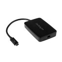【タイムセール ポイント5倍】 StarTech.com Thunderbolt 3 - Thunderbolt 変換アダプタ TBT3TBTADAP 1台
