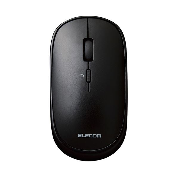 【タイムセール ポイント5倍】 (まとめ)エレコム 2.4GHz無線マウスSlint(スリント) ブラック M-TM10DBBK 1個 (×3セット)