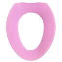 【タイムセール ポイント5倍】 (100個セット) 便座カバー/トイレカバー (O型便座カバー パープル) 約幅30cm 洗える エトフトリア 〔お手洗い 御手...