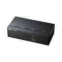 【タイムセール ポイント5倍】 サンワサプライ ディスプレイ切替器(DVI24pin用)・2回路 SW-EDV2N2