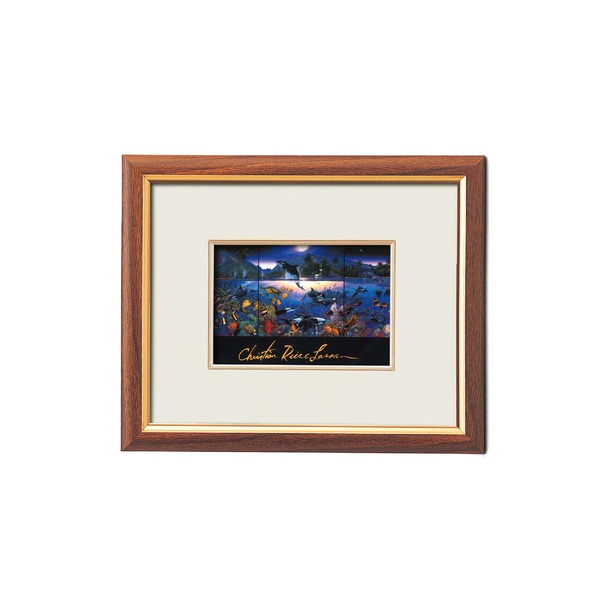 【ポイント11倍！イーグルス祭】 Christian Riese Lassen絵画額 ■ラッセン 絵画額 Harmony