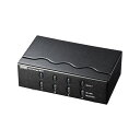 【タイムセール ポイント5倍】 サンワサプライ ディスプレイ切替器(ミニD-sub(HD)15pin用)・4回路 SW-EV4N2