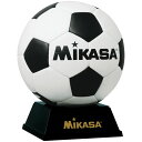 【タイムセール ポイント5倍】 MIKASA(ミカサ)記念品用マスコット サッカーボール ホワイト×ブラック (PKC2)