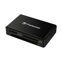 【ポイント★10倍! 5/1 ワンダフルデー】 トランセンド All-in-1マルチメモリーカードリーダー/ライター USB3.1 Gen1 ブラック TS-RDF8K2 1個