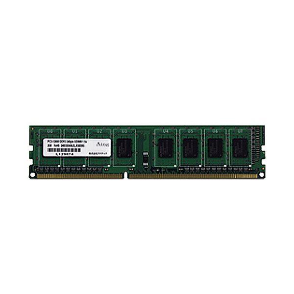 【★8倍！5/23 20時～ マラソン同時開催】 (まとめ）アドテック DDR3 1066MHzPC3-8500 240pin Unbuffered DIMM 2GB×2枚組 ADS8500D-2GW 1箱【×3セット】