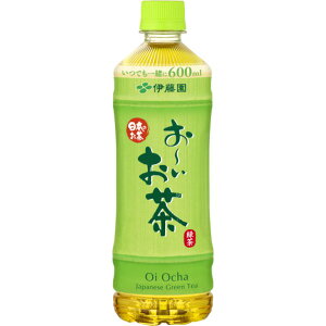 【ポイント★4倍! 4/29 11:00~23:59】 【ケース販売】伊藤園 PETお～いお茶 緑茶 600ml 【×48本セット】【代引不可】