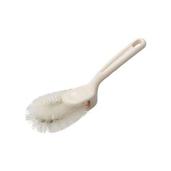 【最終日！ポイント7倍】 （まとめ）TRUSCO タワシブラシHACCP対応 ホワイト TTB-H-W 1個（×5セット）