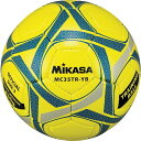 【タイムセール ポイント5倍】 MIKASA(ミカサ)サッカートレーニングボール 3号球 イエロー×ブルー (MC35TRYB)