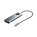 【タイムセール ポイント5倍】 サンワサプライ USB3.2 Gen2対応Type-Cドッキングステーション USB-DKM1(2)