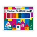 【タイムセール ポイント8倍!】 (まとめ) サクラクレパス さんかくクーピーペンシル8色(各色1本) FYL8 1パック (×5セット)(3)