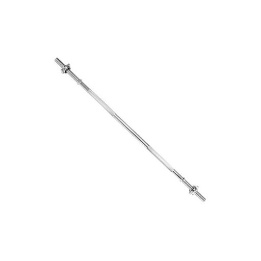 バーベルシャフト 120cm 直径2.8cm カラー2個付 【バーベルのみ】 バーベルシャフト 120cm 直径2.8cm カラー2個付 【バーベルのみ】