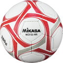 【タイムセール ポイント5倍】 MIKASA(ミカサ)サッカーボール軽量5号球 一般用・シニア(60歳以上)向き ホワイトレッド(MC512LWR)