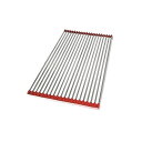 【タイムセール ポイント5倍】 水切りラック キッチン用品 幅57.4×奥行33cm ダークピンク スノコロロ ふきん スポンジ 食器 野菜 洗い物 流し台 シ...