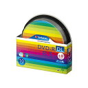 【タイムセール ポイント5倍】 (まとめ) バーベイタム データ用DVD-R DL 8.5GB ワイドプリンターブル スピンドルケース DHR85HP10SV1...