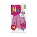 【タイムセール ポイント5倍】 (まとめ)ショーワグローブ ナイスハンドミュー中厚手 M ピンク NHMC-MP 1双(×50セット)