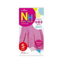 【タイムセール ポイント5倍】 (まとめ)ショーワグローブ ナイスハンドミュー中厚手 S ピンク NHMC-SP 1双(×50セット)