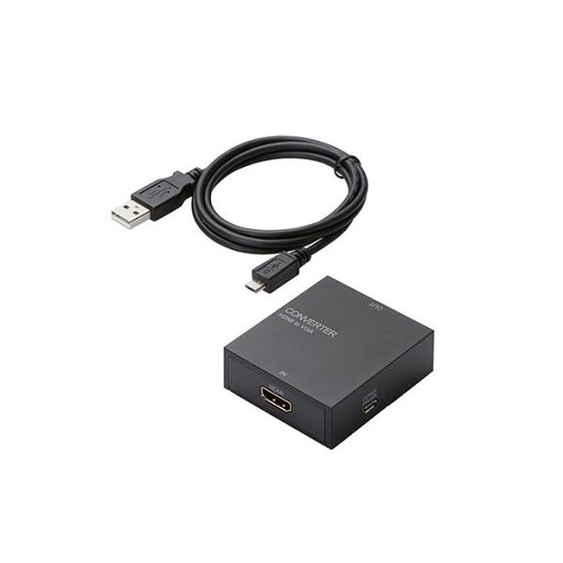 【タイムセール ポイント5倍】 エレコム ダウンスキャンコンバーター/HDMI‐VGA/3.5φ/HDMI1.4 AD-HDCV01 【タイムセール ポイント5倍】 エレコム ダウンスキャンコンバーター/HDMI‐VGA/3.5φ/HDMI1.4 AD-HDCV01