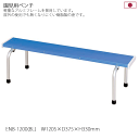 幼稚園 保育園 幼保 日本製 園児用ベンチ 座面高さ33cm ENB-1200(BL)