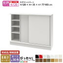 【ポイント10倍!8/7限定】 (引戸シリーズ)セミオーダーカウンター下収納ぴったりくん キャビネット 幅120cm×奥行35cm