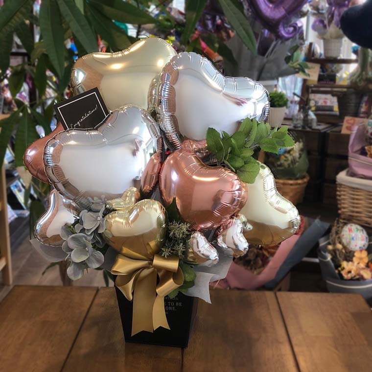 開店祝い 記念日 誕生日 送別 バルーン お祝い ギフト ナチュラル 卓上型 バルーンギフト 置き型バルーン 退職 送別 おしゃれ シータングル