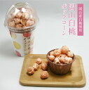 岡山白桃ポップコーン 80g入 1個 もも フルーツ 果物 お菓子 駄菓子 おやつ ギフト お土産 手土産 贈り物 プレゼント お取り寄せ 特産品