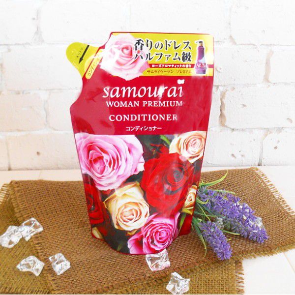 samourai womanサムライウーマンプレミアムコンディショナー　 370ml ＜詰替え用レフィル＞【SAMOURAIWOMAN、サムライウーマンプレミアムコンディショナー、サムライウーマンコンディショナー、プレミアムコンディショナー】