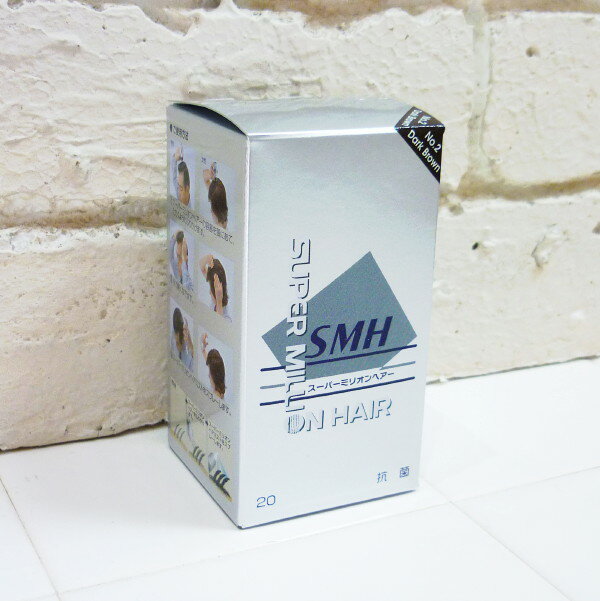 [あす楽対応]スーパーミリオンヘアー 20g 　カラー：ダークブラウン　【スーパーミリオンヘア、ミリオンヘア】のサムネイル
