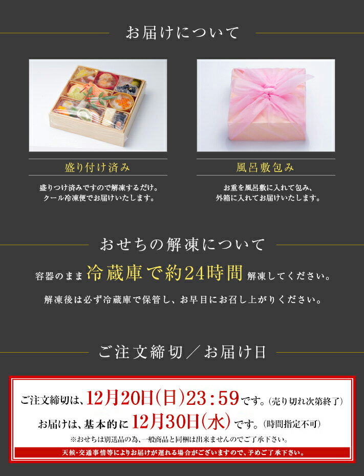 ●早割500円OFF●【2021年新春おせち料理】【介護食】 やわらかおせち重（単品） “歯ぐきでつぶせるやわらかさ” [ふくなお] 【全国送料無料】【介護食品 おせち お節 素材 材料 やわらか食 冷凍】【ふくなお新春商品以外同梱不可】